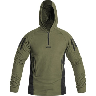 Mikina Helikon-Tex Range Hoodie Olive Green/Black – Zboží Mobilmania