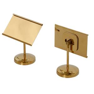 Horecano Serving Utencils - Информационна табелка за блок маса Gold (HC-931035) 194683-1 (01931035)