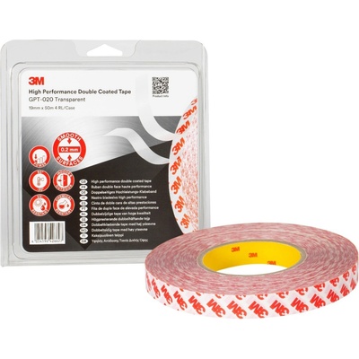 3M™ oboustranná lepicí páska GPT-020P, průhledná, 19 mm x 50 m, 0.2 mm – Zbozi.Blesk.cz