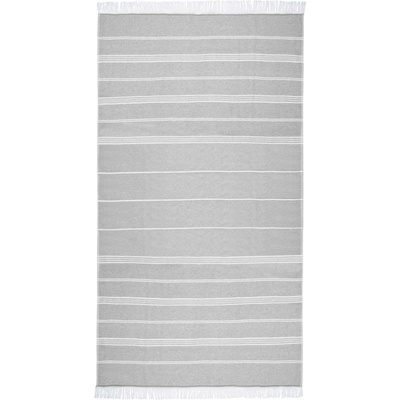 The One Towelling ručník Recycled Hamam Towel 100 x 180 cm šedá ash