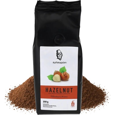 Kaffekapslen Lískooříšková káva mleté kávy 250 g