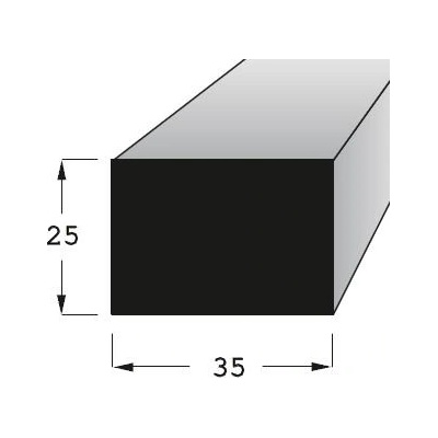 Hranolek 35x25mm, délka 200cm