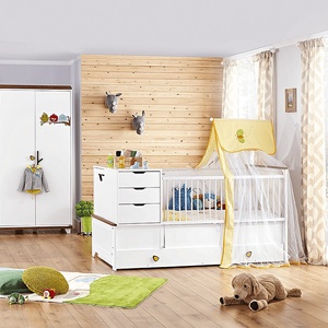 Carmen Бебешка кошара и детско легло 2в1 kakule 80х180 (3575852) - xmall