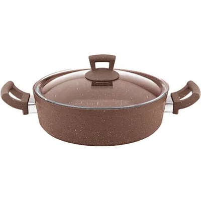 Haschever HR-GRANITE-КАФЯВО-Тенджера Ø26хh7, 5cm 3.9L ПЛИТКА (ETTCKK0426002) (0189311)