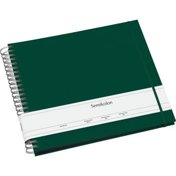 Semikolon Фотоалбум Uni Maxi Mucho с черни карти тъмнозелен (364012)