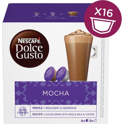 Nescafé Dolce Gusto Mocha kávové kapsle 16 ks – Zbozi.Blesk.cz