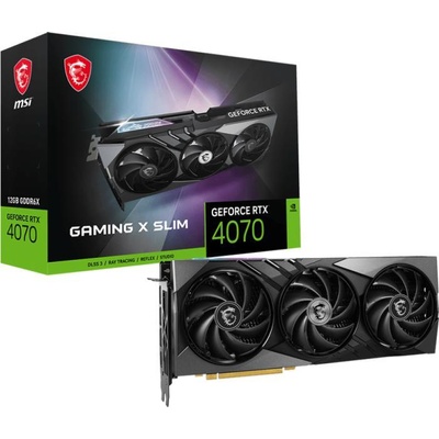 MSI GeForce RTX 4070 GAMING X SLIM 12G GDDR6X