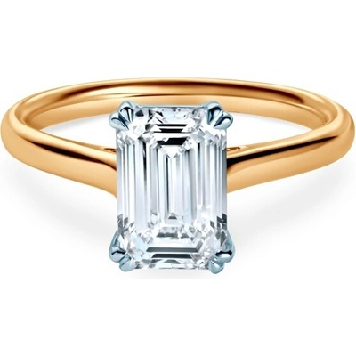 Savicki Zásnubný prsteň dvojfarebné zlato laboratórny diamant SAVR96116 YW LGD 200