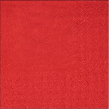 Image 1 of Santex Салфетки едноцветни 21 x 20 см ЦВЯТ: Червен