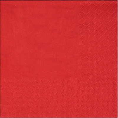 Santex Салфетки едноцветни 21 x 20 см ЦВЯТ: Червен