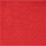 Santex Салфетки едноцветни 21 x 20 см ЦВЯТ: Червен
