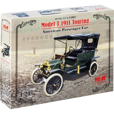 ICM Ford T 1911 Touring 1:24