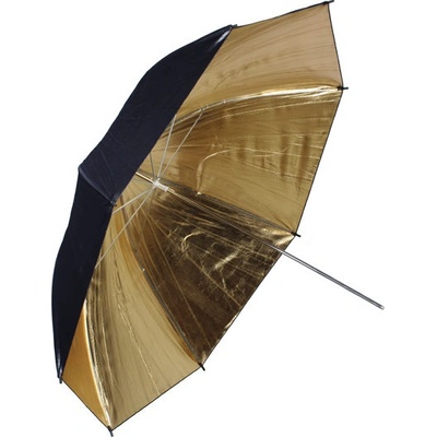 Phototools Fotografický zlatý dáždnik 102cm
