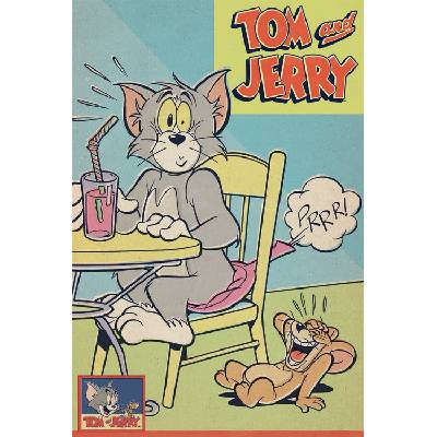 Europosters Plagát, Obraz - Tom & Jerry - Comics Cover, 26.7 × 40 cm