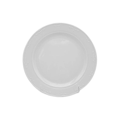 Moritz Zdekauer Talíř mělký Veronica 21,5 cm bílá