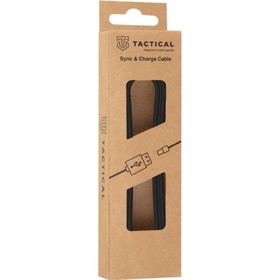 Tactical Smooth Thread Cable USB-C/USB-C 0.3m Black 8596311152993