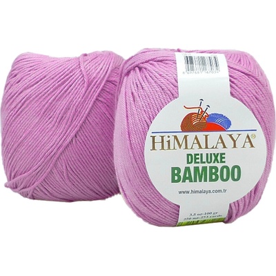 Himalaya příze DeLuxe Bamboo_124-12 růžově fialková