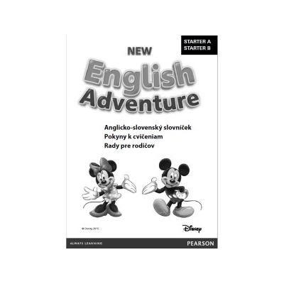 New English Adventure STA A a B slovníček SK
