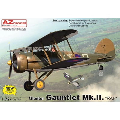 AZ model GLOSTER GAUNTLET MK.II RAF 1:72