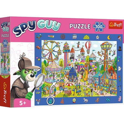 Trefl - Puzzle Spy Guy Amusement Park - 100 piese