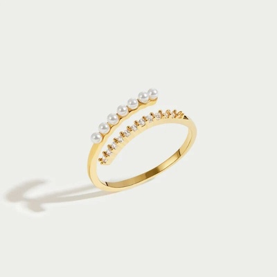 Ornamenti Pozlacený prstýnek Pristine gold OOR248