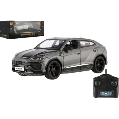 Teddies Auto RC Lamborghini Urus plast 20cm 2,4GHz na dálkové ovládání na baterie se světlem