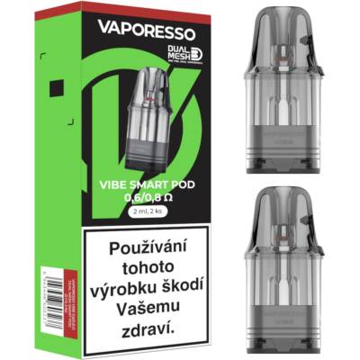 Vaporesso VIBE Smart Pod cartridge 0,8 Ohm 2ks