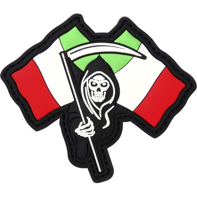 Gumová nášivka 101 Inc vlajka Italian Reaper - farebná