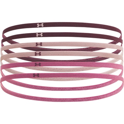 Under Armour W Mini Elastic 6PK červená