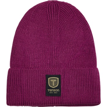 Tenson Badge beanie fialový