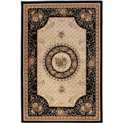 Hanse Home Herat 105993 Black Cream Čierna