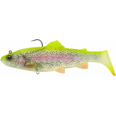 Savage Gear Gumová nástraha 3D Trout Shad Clear Lemon Trout - 12,5cm 35g
