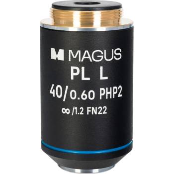 MAGUS Обектив MAGUS 40HP 40х/0, 60 Plan L phase PHP2 ∞/1, 2 WD 3, 5 mm (83439)