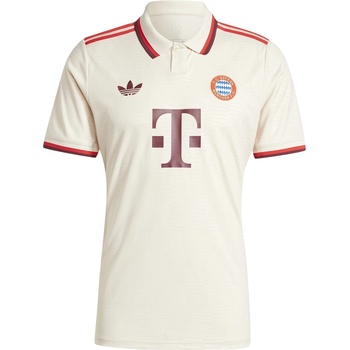 Image 1 of adidas Футболна фланелка Adidas Bayern Munich Third Shirt 2024 2025 Adults - Beige