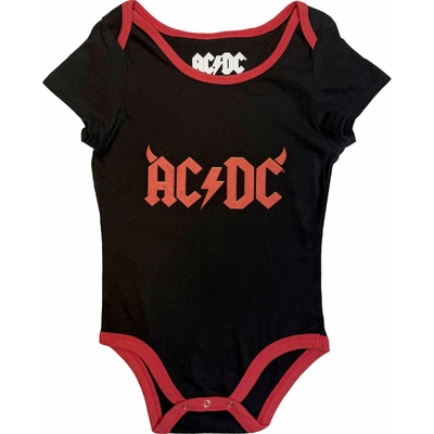 detské body ROCK OFF AC DC Horns Čierna