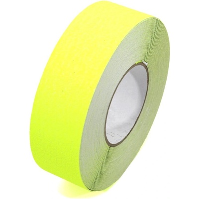 Floma Standard Korundová fluorescenčná protišmyková páska 18,3 m x 5 cm x 0,7 mm žltá