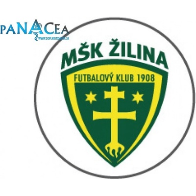 Samolepka na stredy kolies živicová 4ks - MŠK ŽILINA (C13)