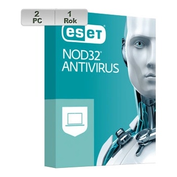 ESET NOD32 Antivirus 2 lic. 12 mes.
