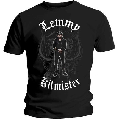 Lemmy tričko Memorial Statue čierne