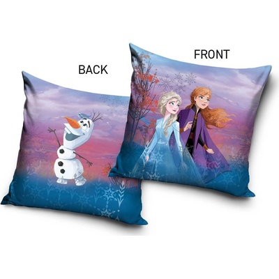 Carbotex Dívčí polštář Ledové království Frozen II 40x40 – Zboží Dáma