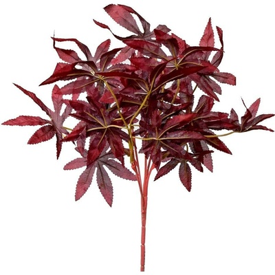 Zápich vetvička jeseň bordo 40cm 210831