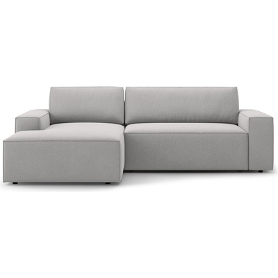 Micadoni Светлосив разтегателен ъглов диван (ляв ъгъл) Jodie - Micadoni Home (MIC_LCF_78_F1_JODIE4)