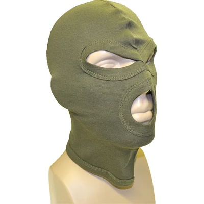 MFH балаклава с 3 отвора, маслиненозелена (10901b)