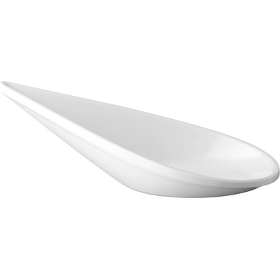 APS Melaminová lžička na předkrm bílá 105 x 55 mm