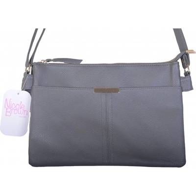 Nicole Brown elegantní kabelka JBFB 354 tm. šedá