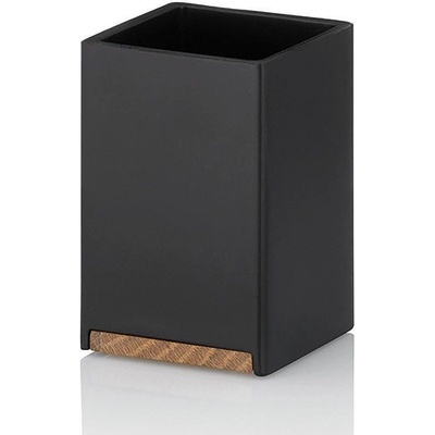 KELA Поставка за четки за зъби KELA Cube, черна (2201)