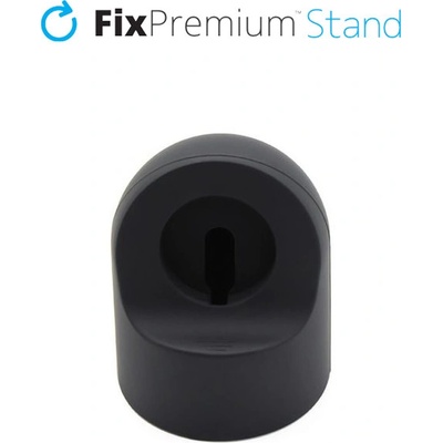 FixPremium - Silikónový Stojan pro Apple Watch, černá