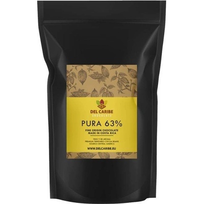ChocolateDelCaribe horká čokoláda 63%, 10 kg