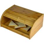  Голяма бамбукова кутия за хляб с плъзгаща вратичка bamboo (0116208)