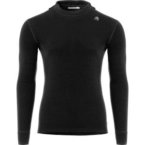 Aclima Мъжки вълнен пуловер Aclima Warmwool Hoodsweater V2 Hoodie - Jet Black (005-4708-0211)